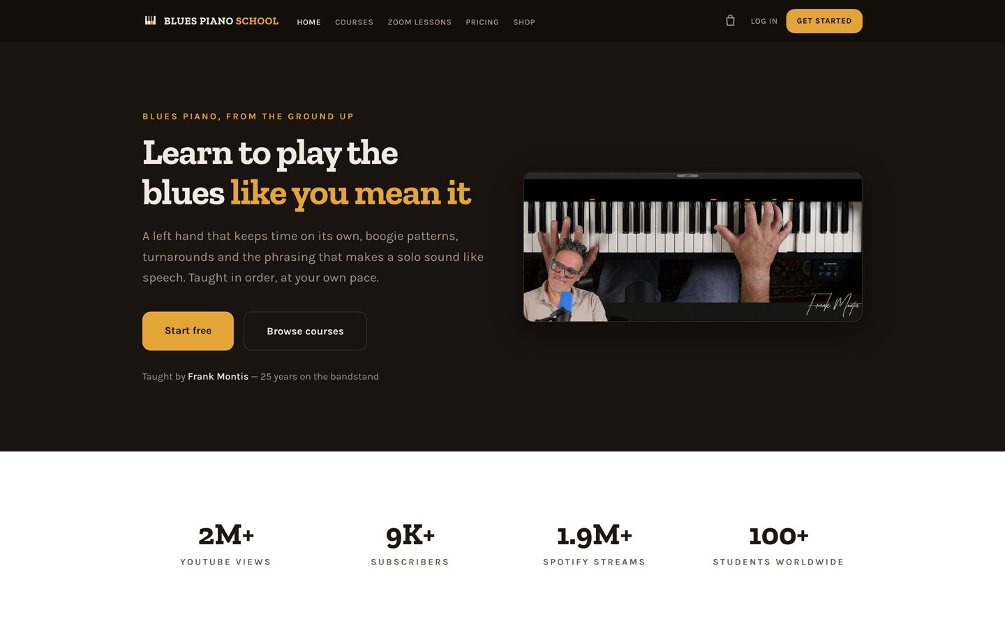 Blues Piano School